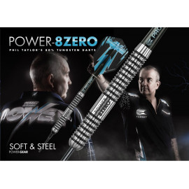 Phil Taylor Power 8ZERO Steel Darts